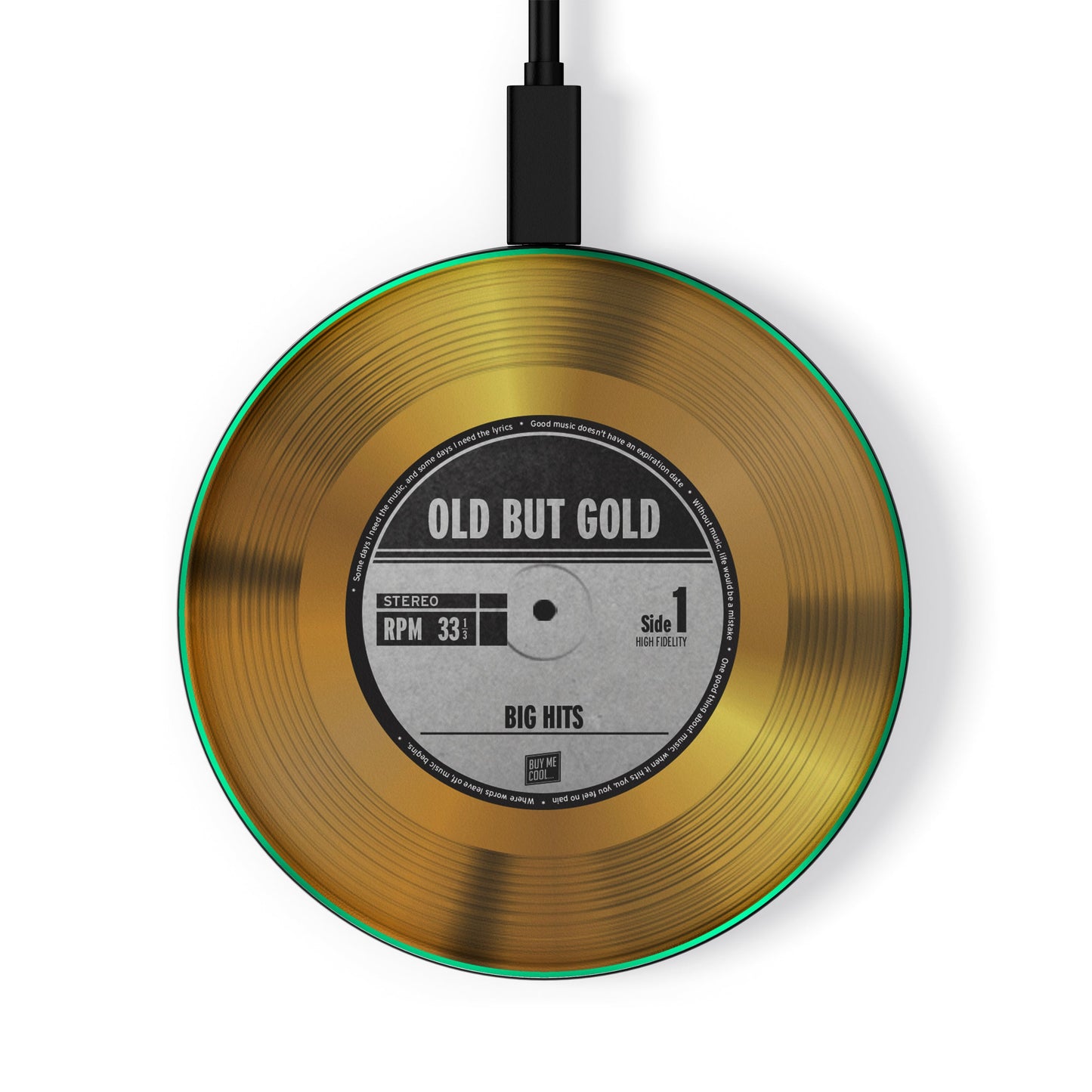 Gold Record - Wireless Charger - Open Box