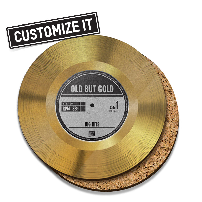 Gold Record - Coaster