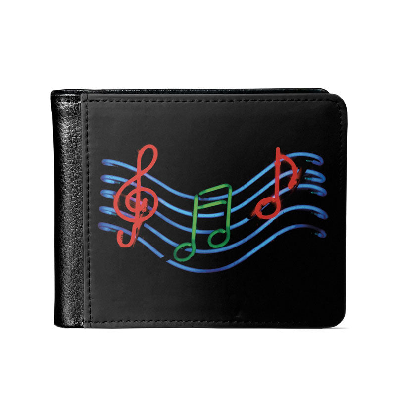 Music Neon - Men's Wallet