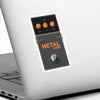 Pedal Metal Core - Sticker