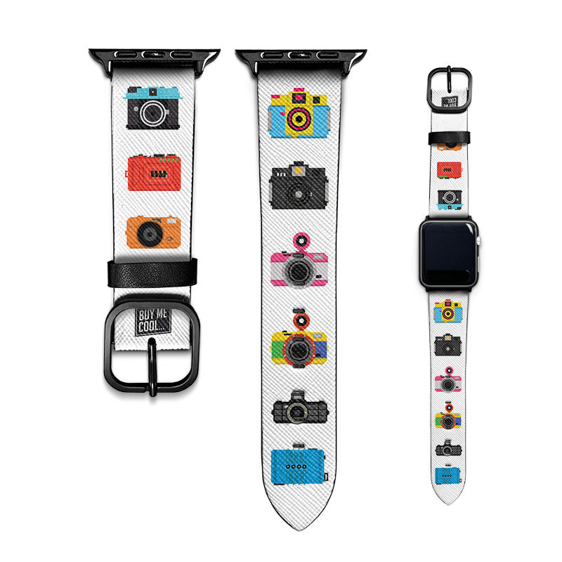 Plastic Cameras - Apple Watch Band