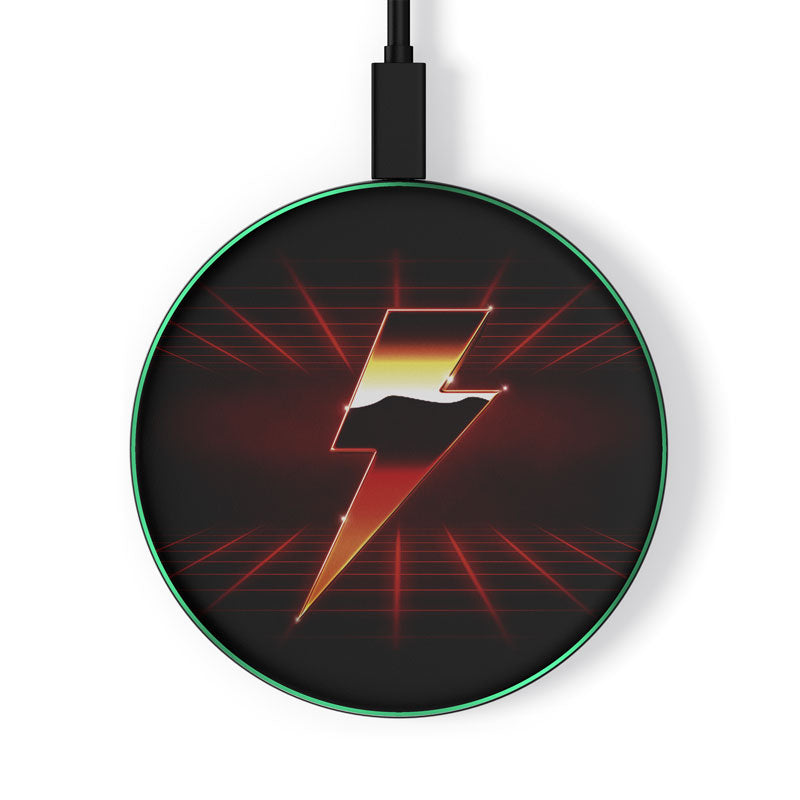 Synthwave Bolt - Wireless Charger