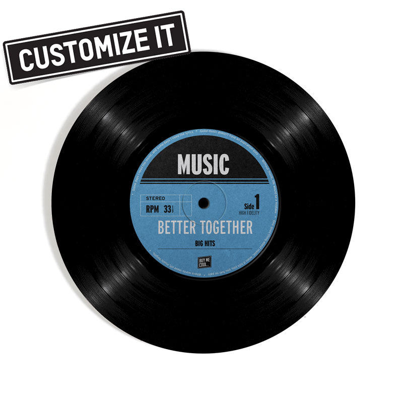 Vinyl Record - Round Mousepad