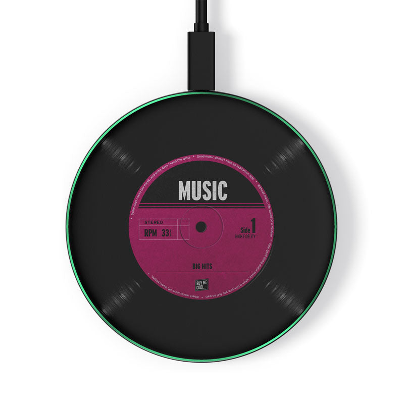 Vinyl Record - Wireless Charger - Open Box