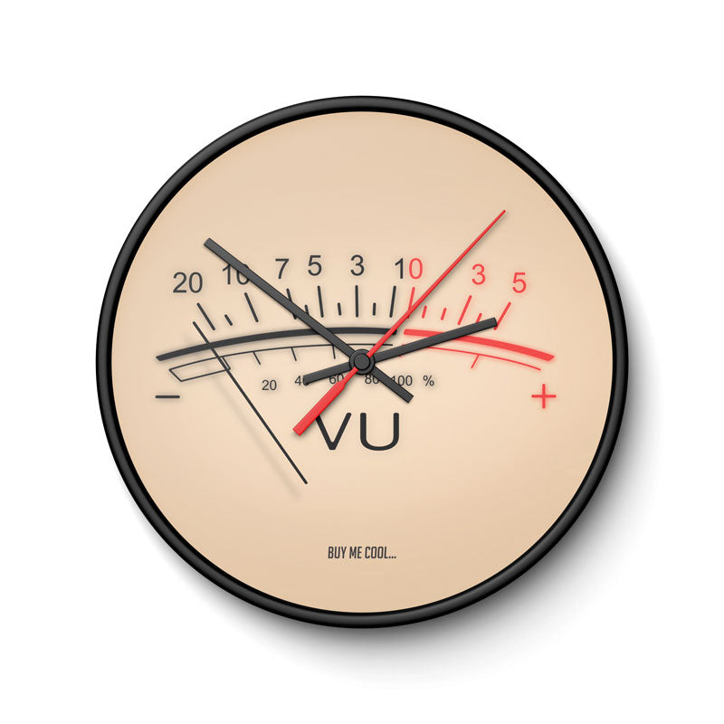 VU Meter - Wall Clock